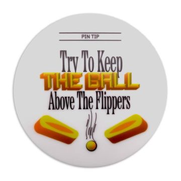 Handy Pinball Tip #2 Drink Coaster